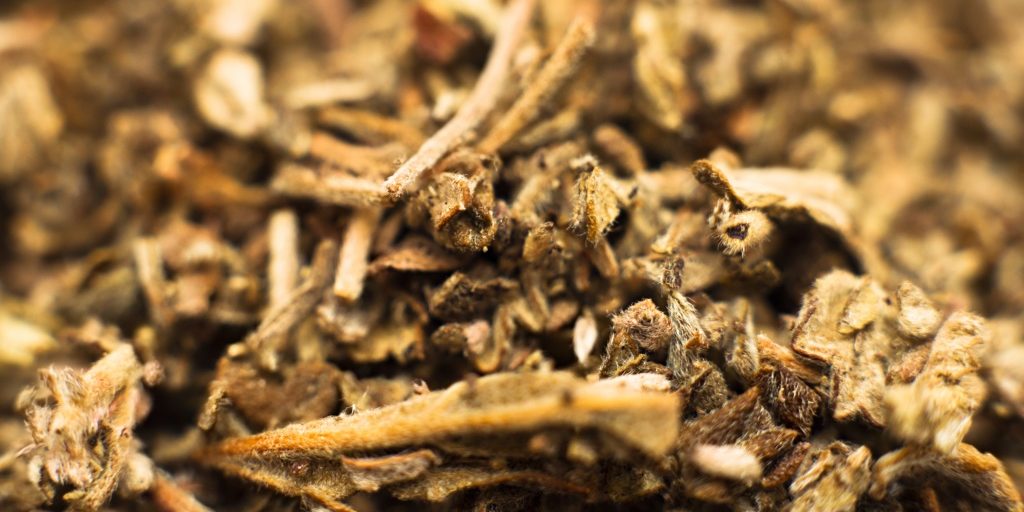 Close-up of a pre grounded spice